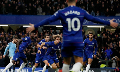 Thứ duy nhất Man City thiếu là Hazard, và Hazard hạ Man Xanh, thổi bùng cuộc đua vô địch