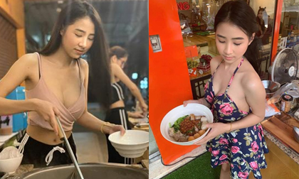 Chỉ đứng bán mỳ, cô chủ khiến dân mạng săn lùng vì quá nóng bỏng và xinh đẹp