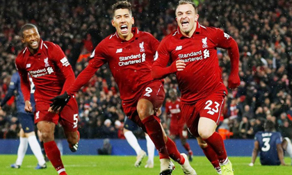 Liverpool 'nghiền nát' MU, chiếm ngôi đầu bảng