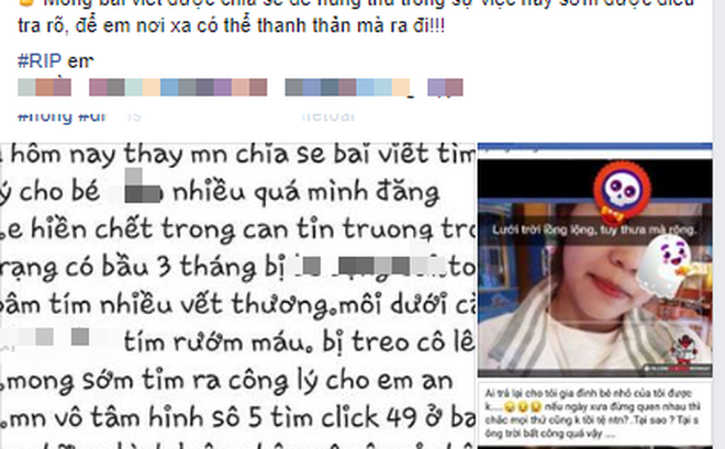 Vụ cô gái mang bầu ở Lâm Đồng bị sát hại: Tin đồn ác trên MXH