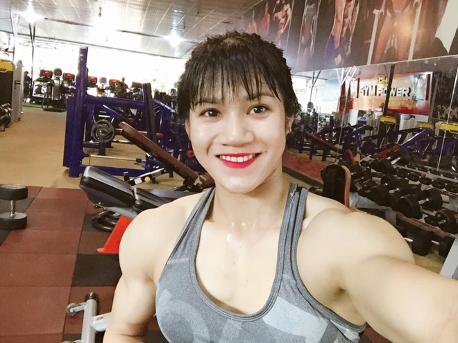 Thiếu nữ Đồng Nai sinh năm 1999 sở hữu gương mặt ngây thơ, thân hình lực sĩ nổi rần rần trên MXH