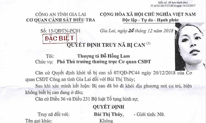 Truy nã một phụ nữ chiếm đoạt gần 11 tỉ đồng