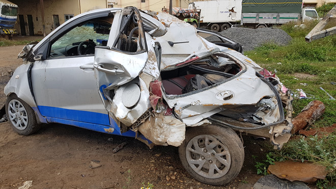 vu tai nan taxi 3 nguoi chet: nu tai xe lai xe chay 107km/gio hinh anh 4