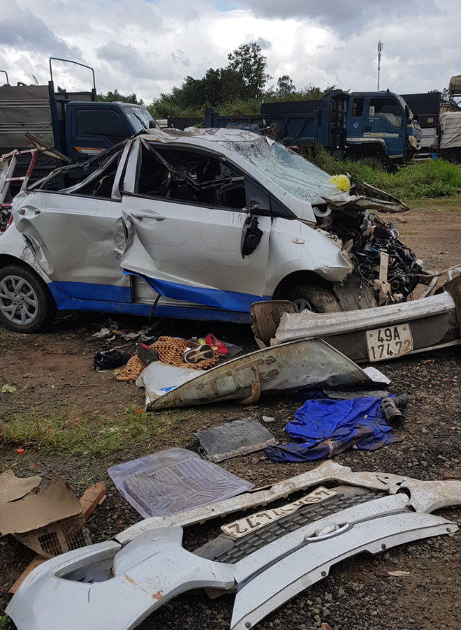 vu tai nan taxi 3 nguoi chet: nu tai xe lai xe chay 107km/gio hinh anh 5
