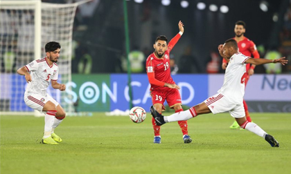 Chủ nhà UAE thoát thua trận khai màn Asian Cup 2019