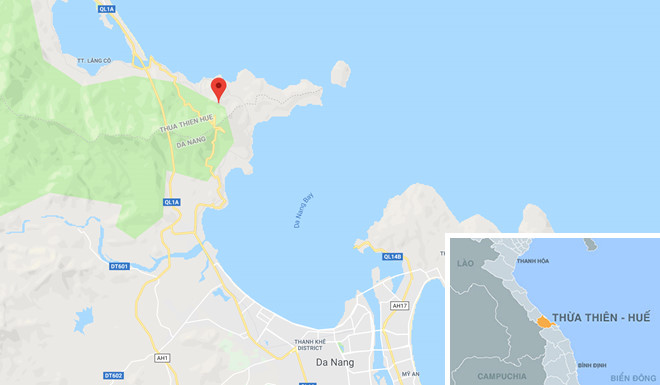 Xe khach cho sinh vien lao xuong vuc deo Hai Van co dau hieu vuot au hinh anh 2