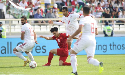 Asian Cup, ĐT Việt Nam - Iran: Kiên cường chống trả, tiếc nuối Công Phượng