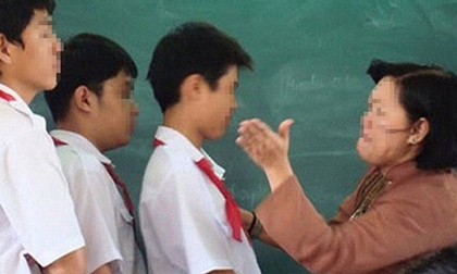 Thêm 1 cô giáo bị tố phạt hàng loạt học sinh tự tát 50 cái vào mặt