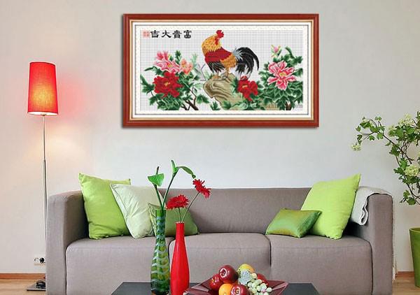 bay tranh 12 con giap trong nha, nho lay 6 dieu nay keo ruoc hoa vao tu gia - 3
