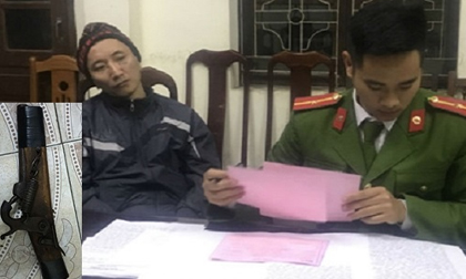 Đối tượng dùng súng tự chế đe dọa cướp hơn 1 tỷ ở ngân hàng
