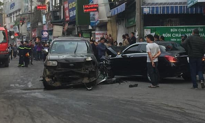 Lộ diện tài xế lái ô tô chạy như bay trên phố HN tông cụ bà tử vong