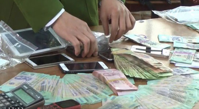 Tang vật vụ án. Ảnh: VTV