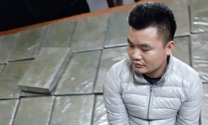 Bắt nhóm đối tượng vận chuyển tới 120 bánh heroin