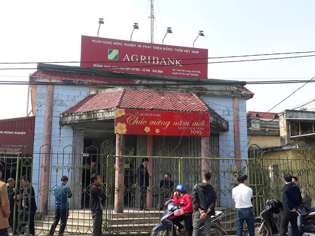 Khu vực phòng giao dịch Ngân hàng Agribank Chi nhành Vũ Tiến