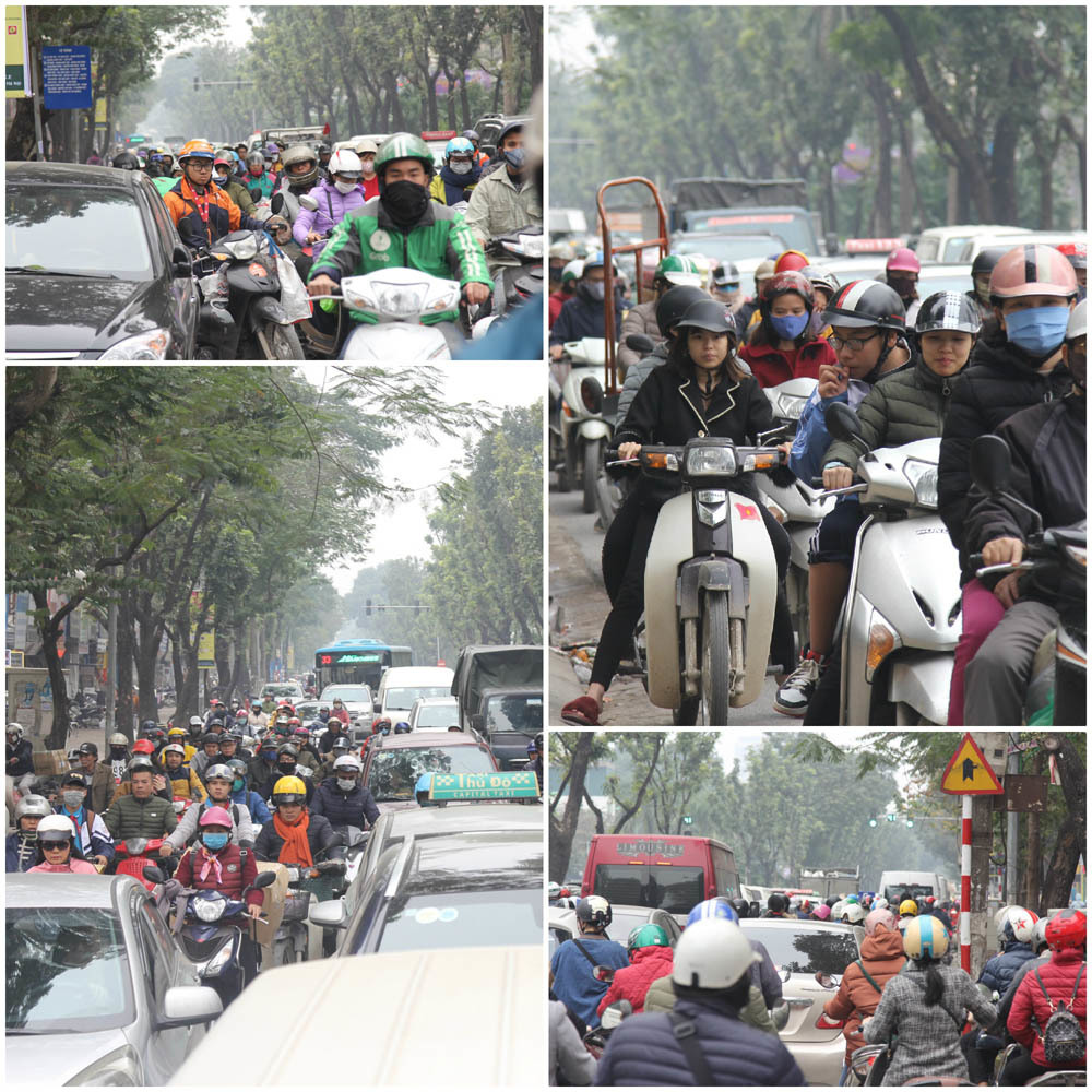 Hà Nội: 8 'điểm đen' ùn tắc mới, giáp Tết chớ dại đi qua