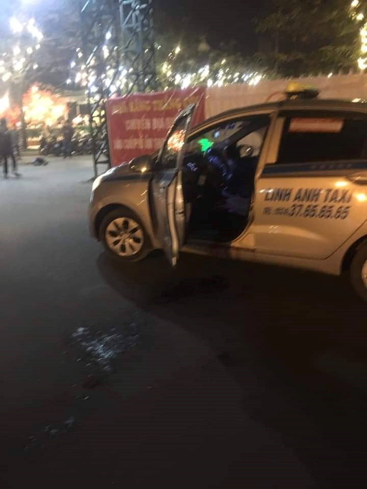 thong tin bat ngo ve tai xe taxi bi cat co tu vong tai cho o ha noi hinh anh 1