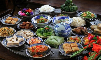 Mâm cỗ ngày Tết cổ truyền của người Việt có gì đặc biệt?