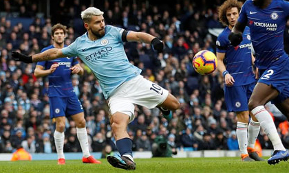 Aguero “lên thần”, Man City thảm sát Chelsea 6-0