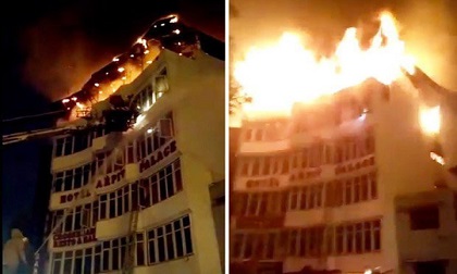 Cháy khách sạn, 21 người thương vong