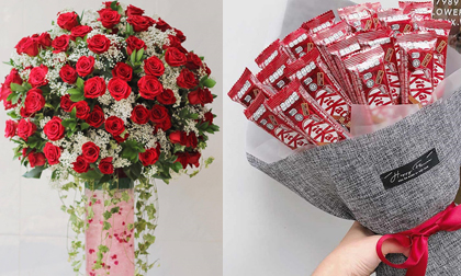 Hoa hồng từ vài triệu đến chục triệu đắt khách trước Valentine