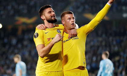 Chelsea đặt một chân vào vòng 1/8 Europa League
