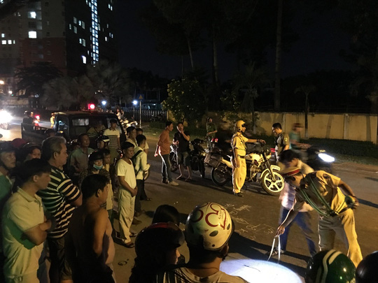 Xe bồn cán người phụ nữ tử vong trong tích tắc - 1