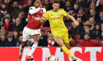 Arsenal - BATE Borisov: Phản lưới cay đắng, ngược dòng 3 sao