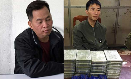 Mang 24 bánh heroin và 6.000 viên ma tuý trong ba lô