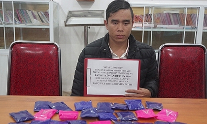 Bắt đối tượng mua bán gần 5.000 viên ma túy tổng hợp