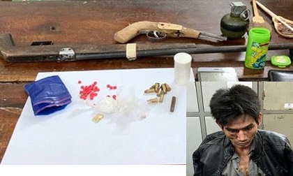 Phục kích, bắt giữ đối tượng mua bán ma túy có súng và lựu đạn