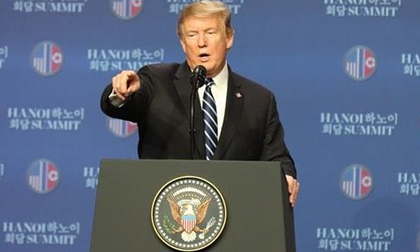 Toàn cảnh cuộc họp báo 45 phút của ông Trump sau thượng đỉnh