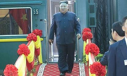 Hôm nay, Chủ tịch Triều Tiên Kim Jong Un bắt đầu thăm Việt Nam