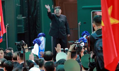 Đoàn tàu bọc thép chở ông Kim Jong Un rời Việt Nam đã về đến đâu?