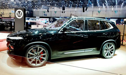 Mẫu SUV VinFast lắp động cơ V8 bất ngờ xuất hiện tại triển lãm Geneva Motor Show 2019