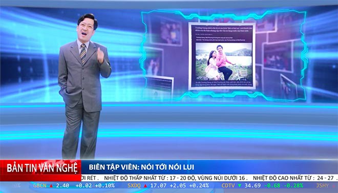 phan ung cua truong giang truoc cau hoi ve con khi bi vay kin truoc cua biet thu hinh anh 1