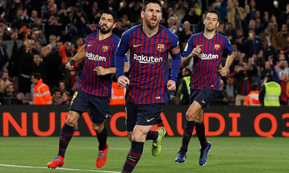 Nhẹ nhàng ẵm trọn 3 điểm, Barcelona tiếp tục bỏ xa thành Madrid