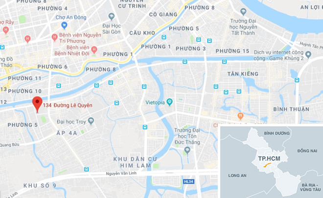4 xe máy cháy trơ khung trong tiệm sửa xe ở Sài Gòn
