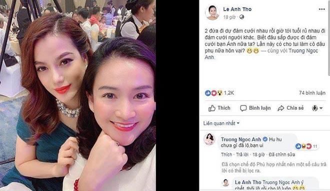 Anh Thơ lộ chuyện Trương Ngọc Ánh sắp lấy chồng, sự thật thế nào?  - Ảnh 1.