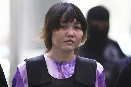 Bo Tu phap de nghi Malaysia tra tu do cho Doan Thi Huong hinh anh 1 