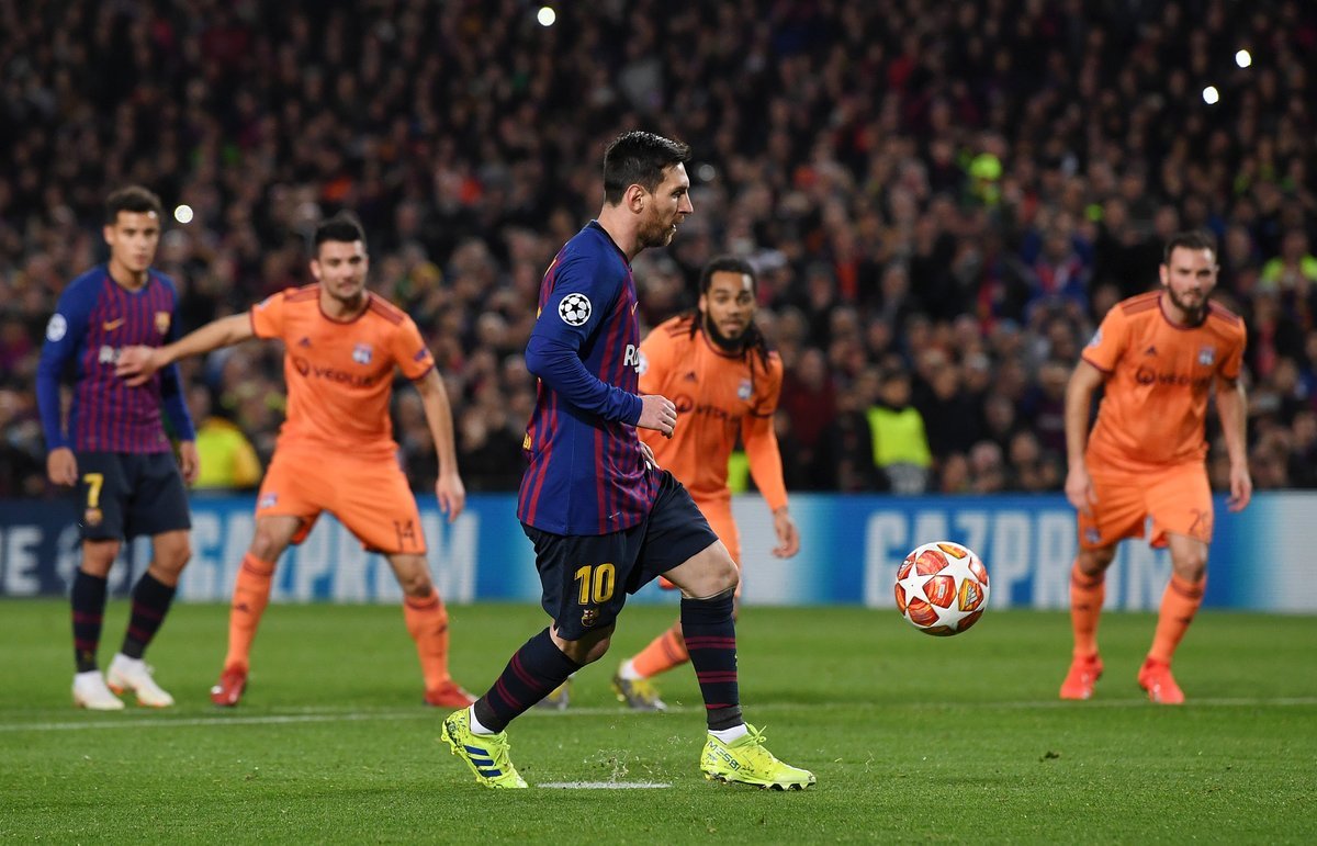 Messi thăng hoa, Barca vùi dập Lyon 5-1