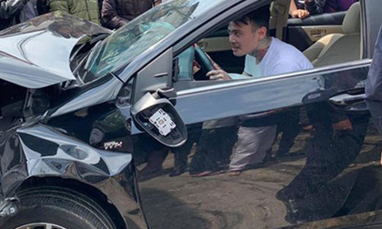 Tài xế tông hàng loạt phương tiện rồi ôm vô lăng “nhảy múa”