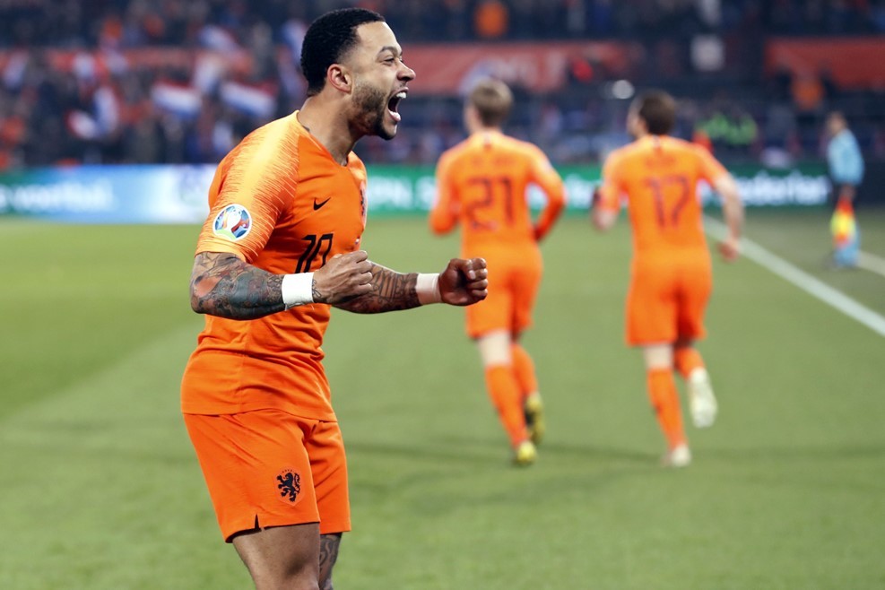 Hà Lan đại thắng 'bốn sao' trận ra quân vòng loại Euro 2020