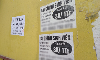 Tín dụng đen lãi suất 200%/năm bủa vây, “siết cổ” sinh viên
