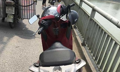 Để lại xe SH trên cầu, nam thanh niên nhắn tin cho bố rồi tự tử