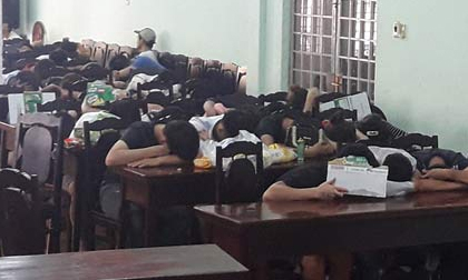 71 thanh niên 'phê' ma túy trong quán karaoke lúc rạng sáng