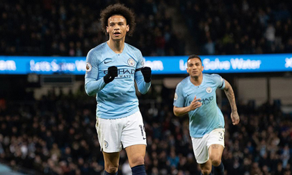 Man City đòi lại ngôi đầu Ngoại hạng Anh từ tay Liverpool