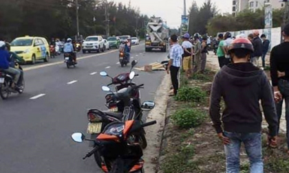 Nữ công nhân bị xe bồn kéo lê 20m, tử vong thương tâm