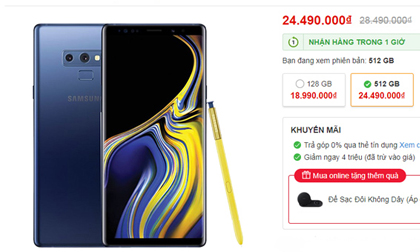 Top smartphone giảm giá “sốc” nhất tháng 04/2019