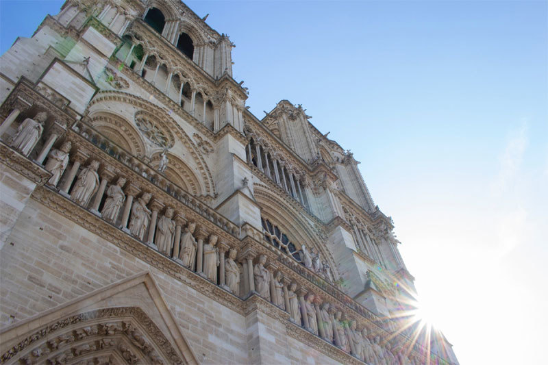 Vẻ đẹp tuyệt vời của Nhà thờ Đức Bà Paris trước vụ cháy