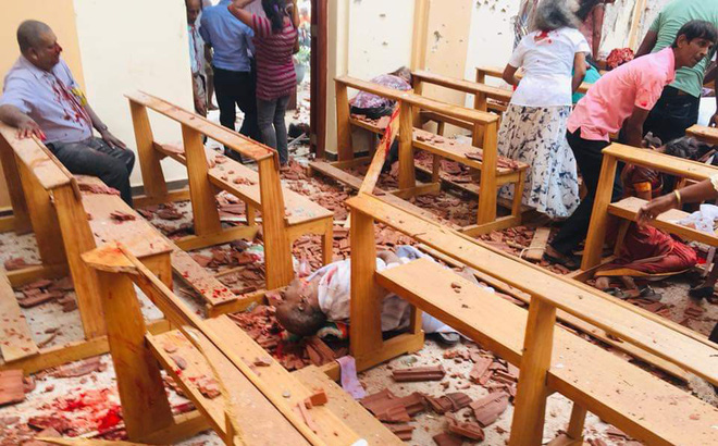 NÓNG: Lễ Phục Sinh đẫm máu ở Sri Lanka, đánh bom kinh hoàng, hơn 130 người thiệt mạng